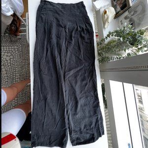 Black Lululemon TENCEL Trousers